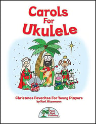 Carols for Ukulele Guitar and Fretted sheet music cover Thumbnail